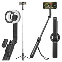 SPIGEN S580W MAGSAFE BLUETOOTH SELFIE STICK LONG TRIPOD BLACK