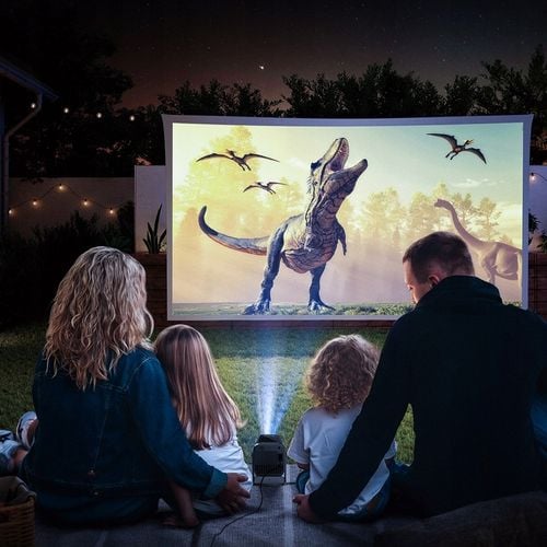 PROJEKTOR RZUTNIK HY320 PRO 4K PRZENOŚNY ANDROID13 LED 1080P WIFI SMART TV na Arena.pl