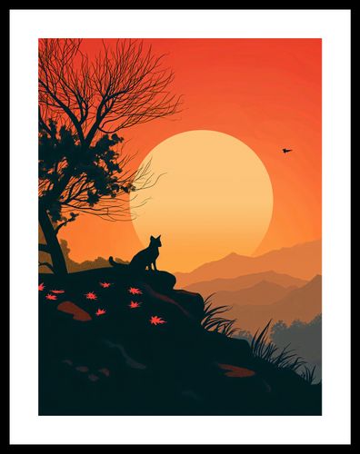 Plakat 30x40cm Kocie Wzgórze na Arena.pl
