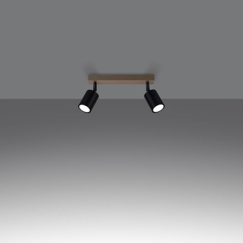 Plafon VERDO 2 czarny na Arena.pl