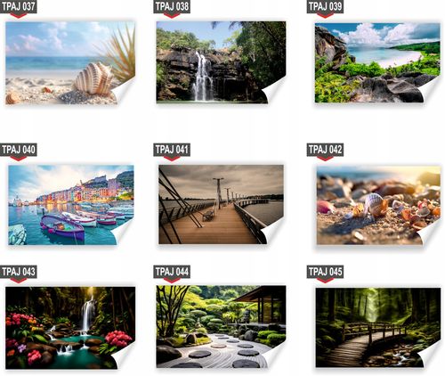 Fototapeta PREMIUM STRUKTURA ZMYWALANA ocean fale wyspy skały krajobraz na Arena.pl