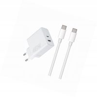 Szybka ładowarka 45W z kablem 1m 2 wejścia do Xiaomi Redmi 13C