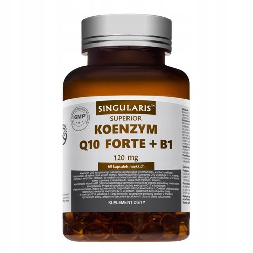 KOENZYM Q10 FORTE+B1 120mg Singularis 60kaps na Arena.pl