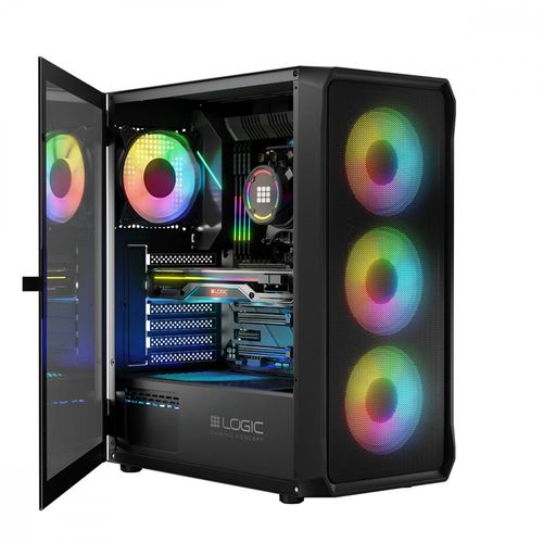 Obudowa Logic Portos ARGB Midi Black na Arena.pl