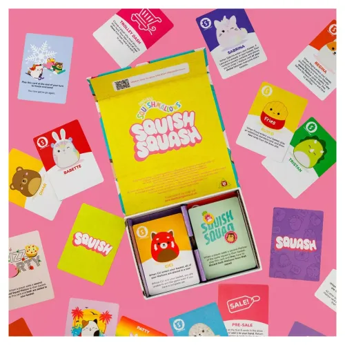 SQUISHMALLOWS Gra Karciana Squish Squash, gra na Arena.pl