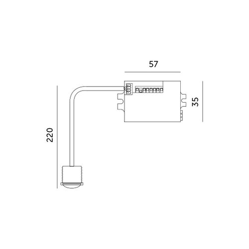 Czujnik ruchu W2 360 stopni PIR na podczerwień na Arena.pl