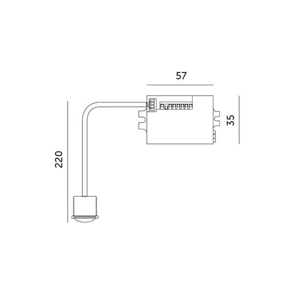 Czujnik ruchu W2 360 stopni PIR na podczerwień zdjęcie 6