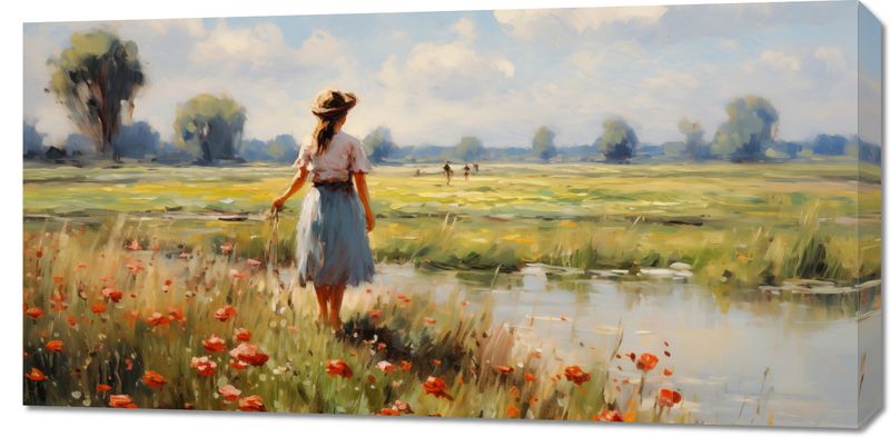 Obraz 100x50cm Wiejski Spokój zdjęcie 1