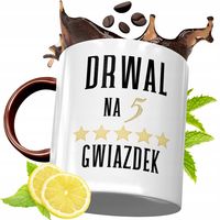 Kubek Bordowy Dla Drwala Na Urodziny Prezent Z Nadrukiem Ze Zdjęciem