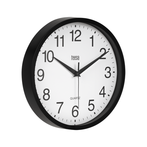 ZEGAR ŚCIENNY 25 CM CZARNY TEESA TSA0037B na Arena.pl