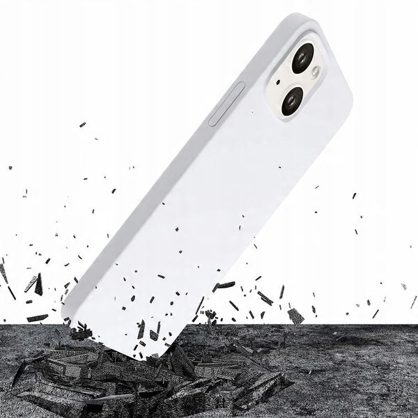 Etui na Apple iPhone 14 Plus - 3mk HARDY Silicone MagCase White zdjęcie 3