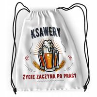 Plecak Dla Ksawerego Sportowy Szkolny Worek Torba Z Nadrukiem Ze Zdjęciem