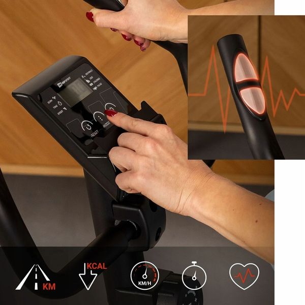 Rower stacjonarny treningowy magnetyczny rowerek pionowy do ćwiczeń zdjęcie 8