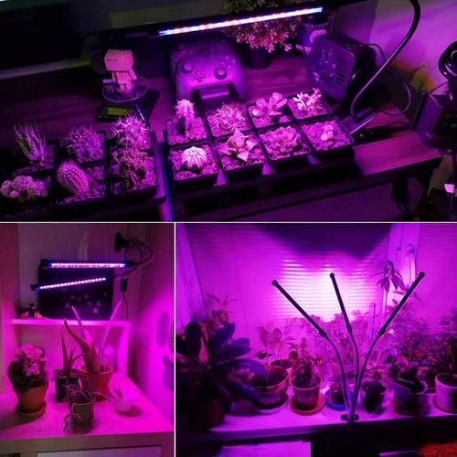 LAMPA DO WZROSTU UPRAWY ROŚLIN LED GROW LIGHT TIMER 9 POZIOMÓW ŚWIECENIA na Arena.pl
