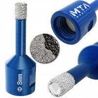 OTWORNICA DIAMENTOWA WIERTŁO DIAMENTOWE MTA 8MM KORONKA M14 GRES