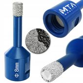 OTWORNICA DIAMENTOWA WIERTŁO DIAMENTOWE MTA 8MM KORONKA M14 GRES