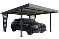 Carport V PREMIUM 4,5x5m Wypełnienie panelami Wiata samochodowa TS1257