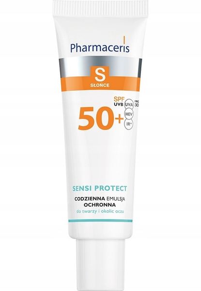 PHARMACERIS S SPF50 SENSI PROTECT CODZIENNA EMULSJA OCHRONNA zdjęcie 1