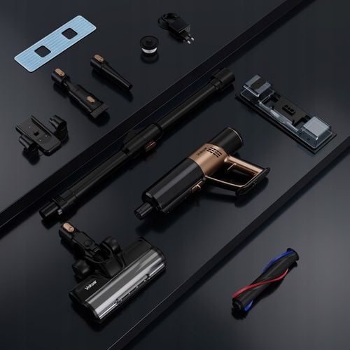 Odkurzacz Bezprzewodowy Pionowy Mopujący Myjący VOKSAR S11 PRO 5w1 LED na Arena.pl