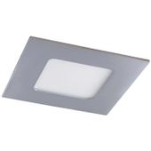 Wpust LAMPA sufitowa LOIS 5586 Rabalux łazienkowa OPRAWA kwadratowa LED 3W 4000K IP44 chrom