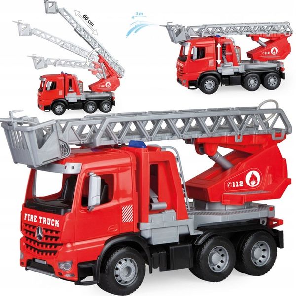 DUŻA STRAŻ POŻARNA WORXX MERCEDES BENZ WÓZ ARMATKA zdjęcie 3