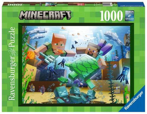 Puzzle 1000 Elementów Minecraft Mozaika na Arena.pl