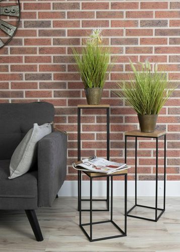 Kwietnik stojący 80 cm BasicLoft nowoczesny loft na Arena.pl