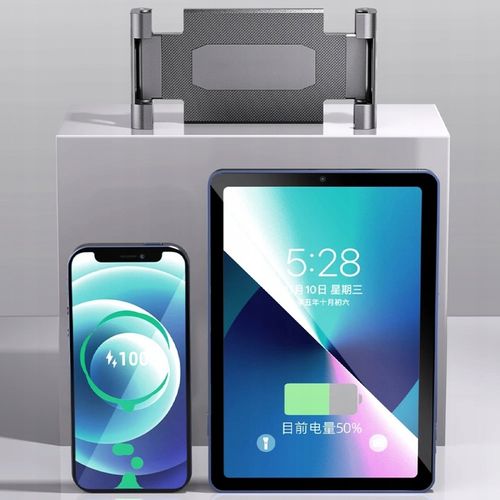 Uchwyt na telefon do samochodu, do tabletu, na szybę kokpit deskę mocny na Arena.pl