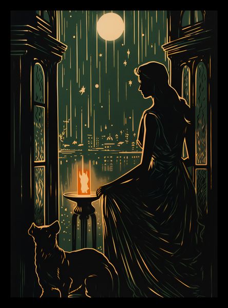 Plakat 20,5x28,4cm Nocne Szeptanie zdjęcie 2