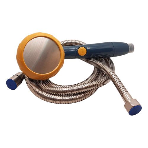 Słuchawka Prysznicowa z Wężem 2m 3 Dysze niebieska na Arena.pl