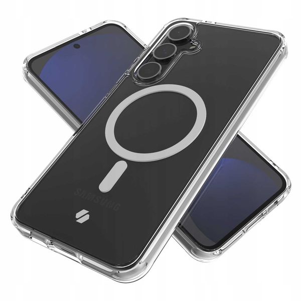 Spacecase Clear Mag Google S24 Fe zdjęcie 2