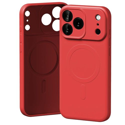 etui mercury semi-silicone magsafe do    iphone 17 pro max czerwony na Arena.pl