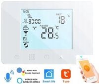 TERMOSTAT PANEL NAŚCIENNY POKOJOWY EKRAN DOTYKOWY LED WiFi TUYA TERSCW2W