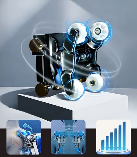 FOTEL MASUJĄCY S+L SHAPE ZERO GRAVITY Body Scan 3D na Arena.pl