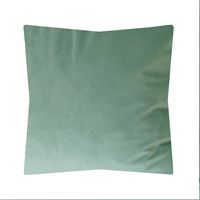 Poszewka 40x40cm MIĘTOWA ZIELEŃ Poduszka Aksamitna