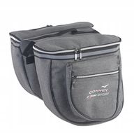 Torba rowerowa na bagażnik Sakwa dwie komory Codura Produkt Polski Convey