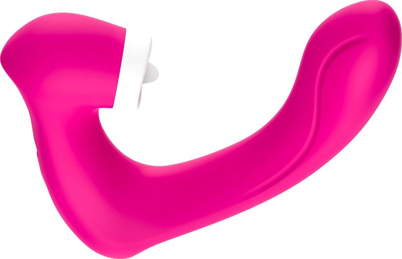 Stymulator Silicone 2*9 Vibration Function Rose Red zdjęcie 5