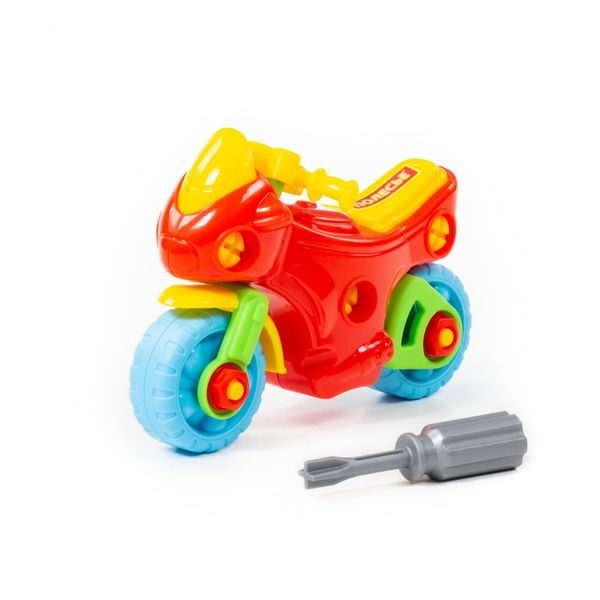 Kolorowy motor ze śrubokretem Wader zdjęcie 2