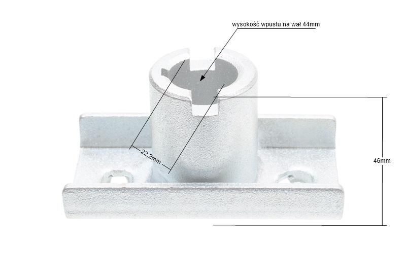 Adapter kosiarki NAC Krysiak Lider Faworyt GYK46 GYK51 wał 22.2mm NZ328 na Arena.pl