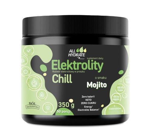 ALLHydrate Elektrolity CHILL Mojito 350g zdjęcie 1