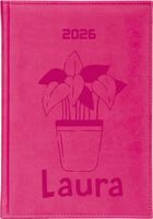 KALENDARZ A5 2026 dzienny KSIAŻKOWY z grawerem Z TWOIM IMIEINEM NAPISEM