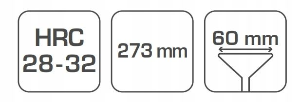 Cęgi dekarskie 45°, 60 mm, Hoegert Technik zdjęcie 3