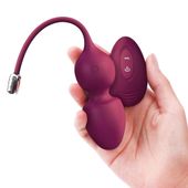 Silikonowe Jajeczko Dopochwowe Z Wibracjami. Ćwiczenia Mięśni Pochwy.