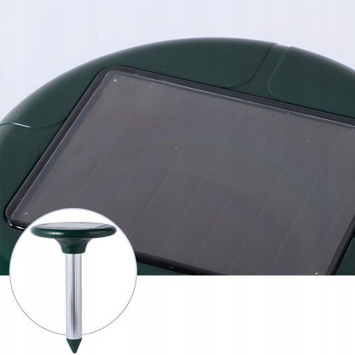 2X ODSTRASZACZ SOLARNY SILNY NA KRETY SZCZURY GRYZONIE KUNY DŹWIĘK na Arena.pl