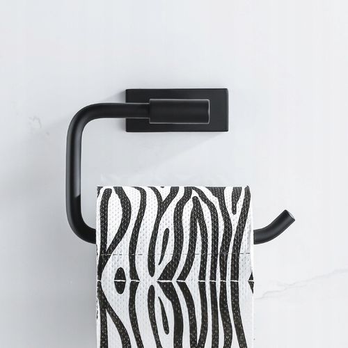 Uchwyt na papier toaletowy czarny na Arena.pl