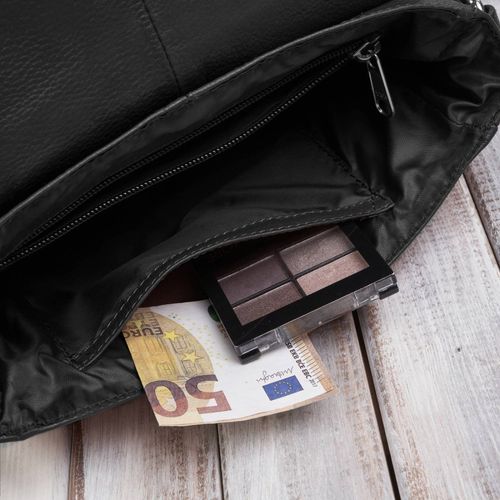 torebka damska mała listonoszka skórzana na ramię czarna paolo peruzzi na Arena.pl