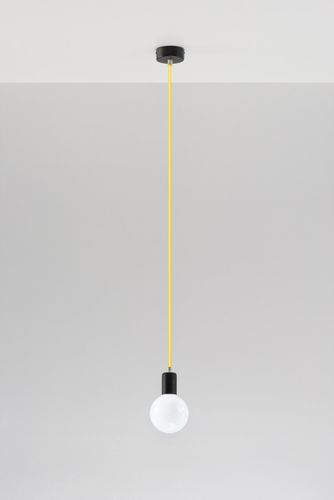 Lampa Wisząca EDISON Żółta na Arena.pl