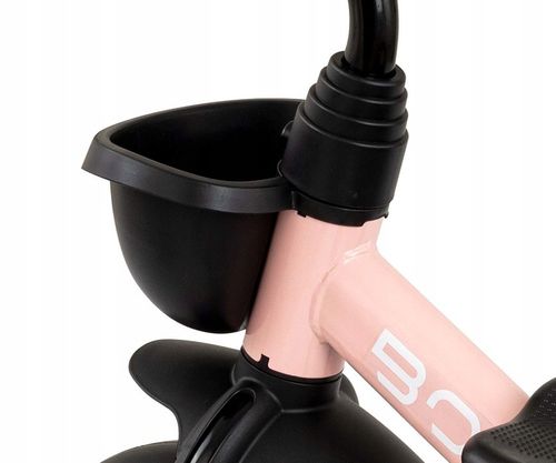 Rowerek Trójkołowy dziecięcy biegowy +2 lata Milly Mally Bobby RÓŻOWY na Arena.pl