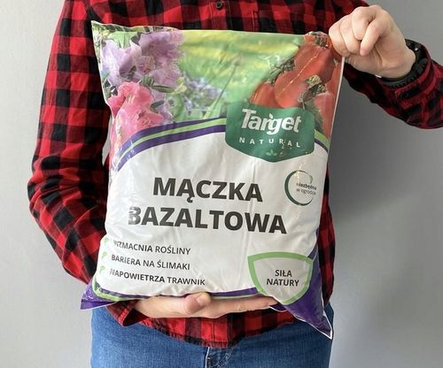 MĄCZKA BAZALTOWA NATURALNA WZMACNIA ROŚLINY 8 KG TARGET na Arena.pl
