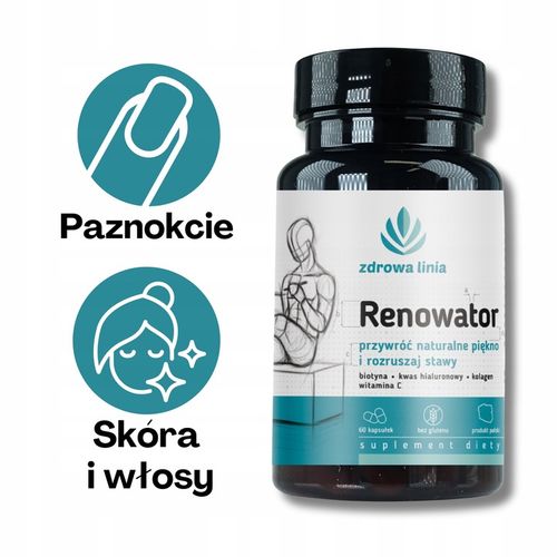 Renowator Kolagen Naticol kwas hialuronowy wit C na stawy skórę paznokcie na Arena.pl